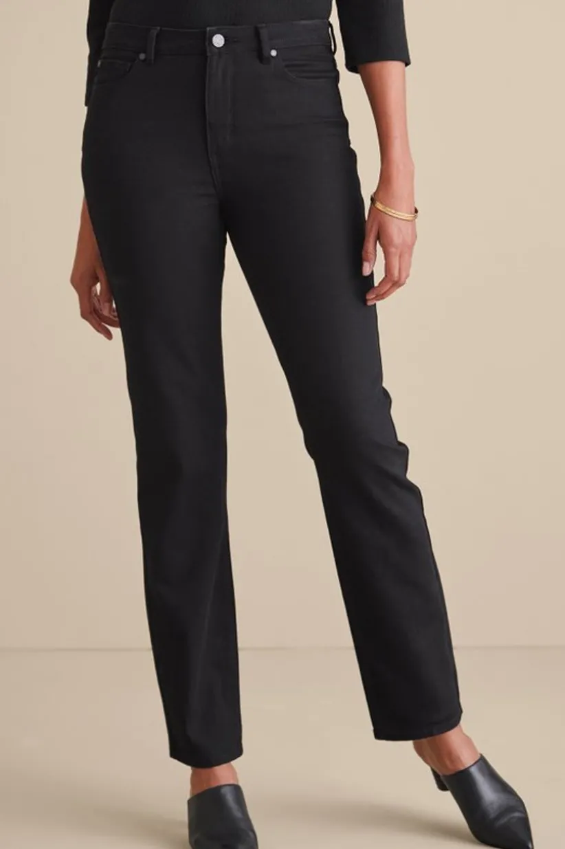 Ultimate Denim Straight Leg Jeans<Soft Surroundings Discount