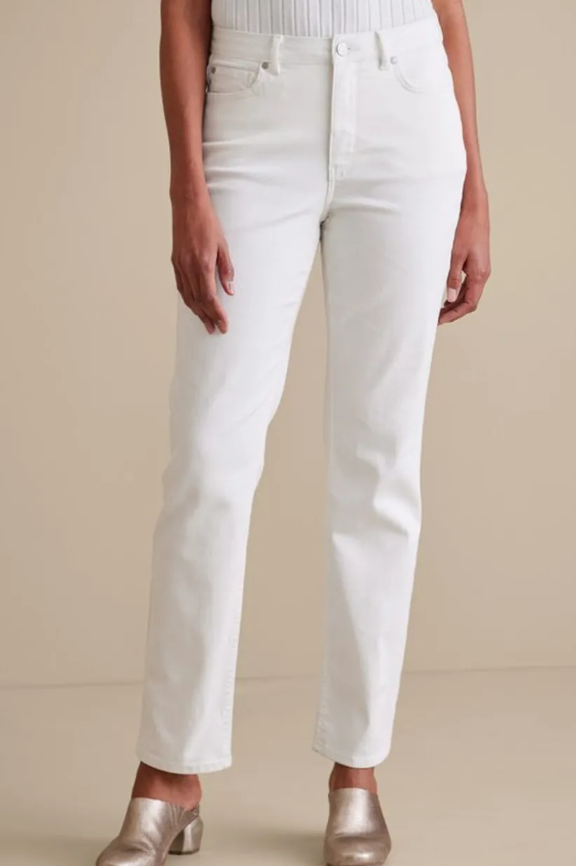 Ultimate Denim Straight Leg Jeans<Soft Surroundings Discount