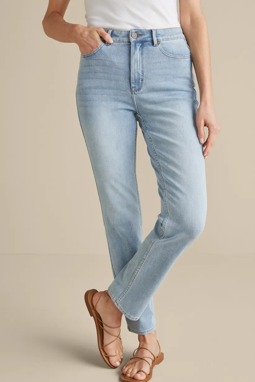 Ultimate Denim Straight Leg Jeans<Soft Surroundings Discount