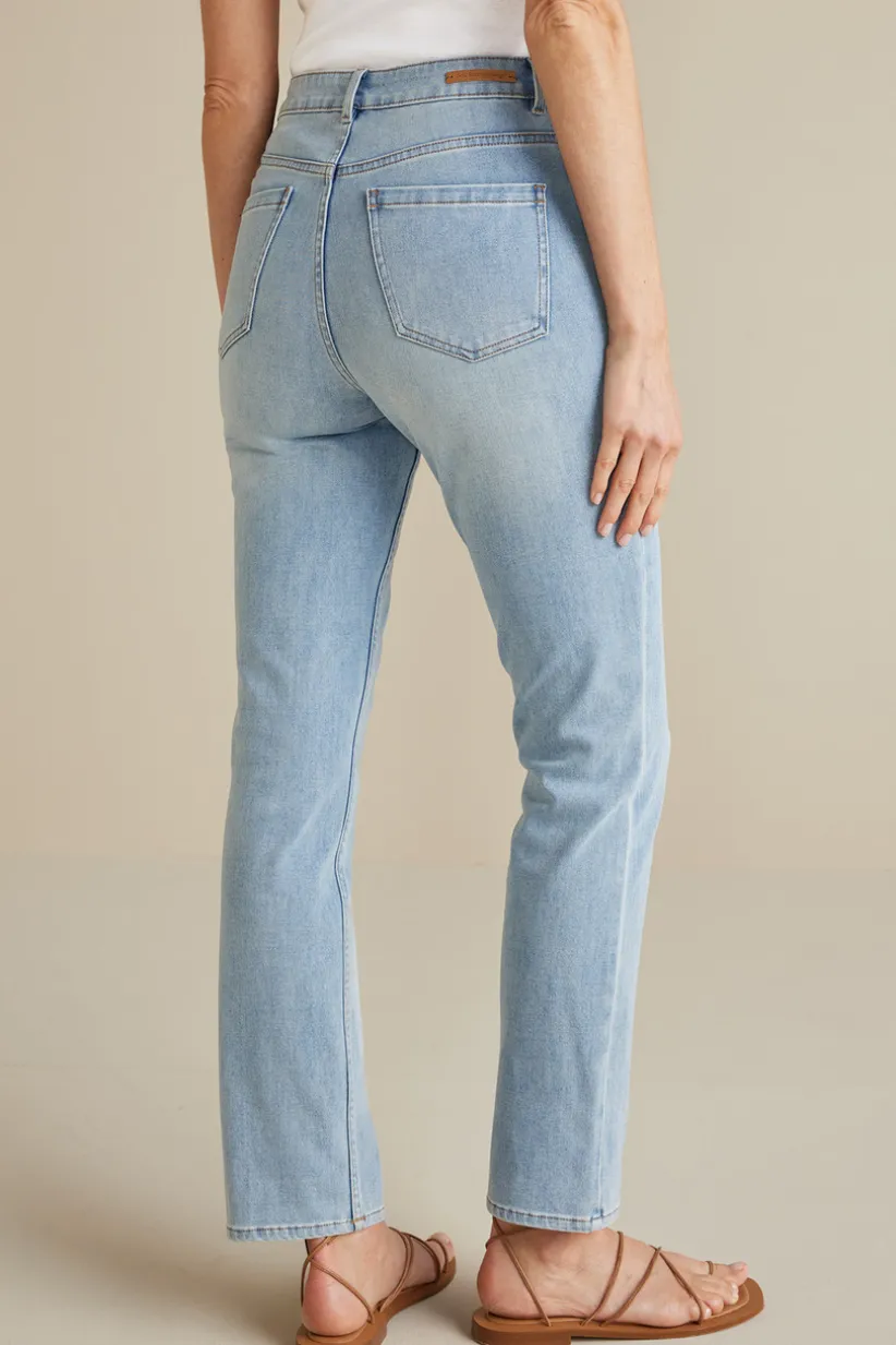 Ultimate Denim Straight Leg Jeans<Soft Surroundings Discount