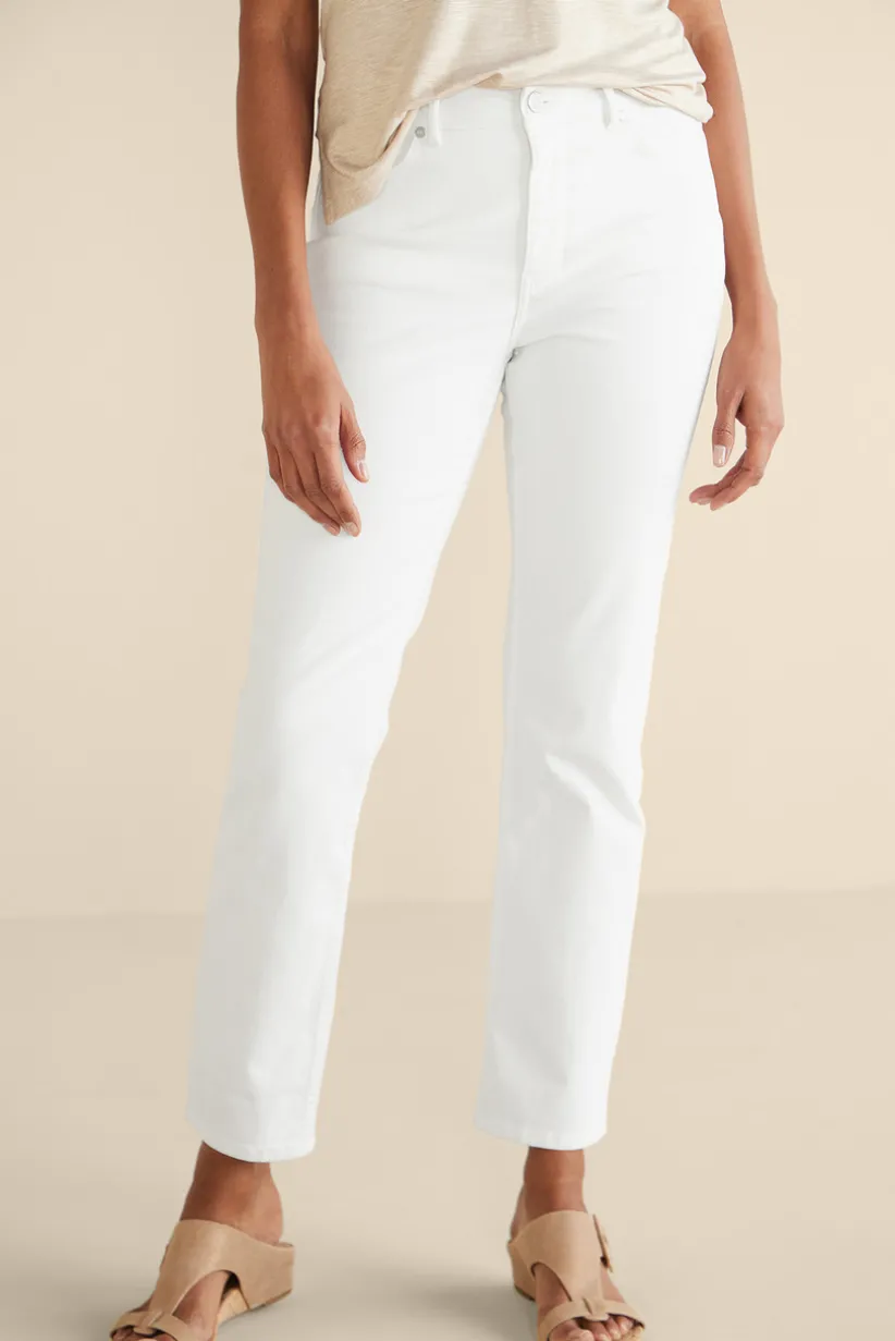 Ultimate Denim Straight Leg Jeans<Soft Surroundings Discount
