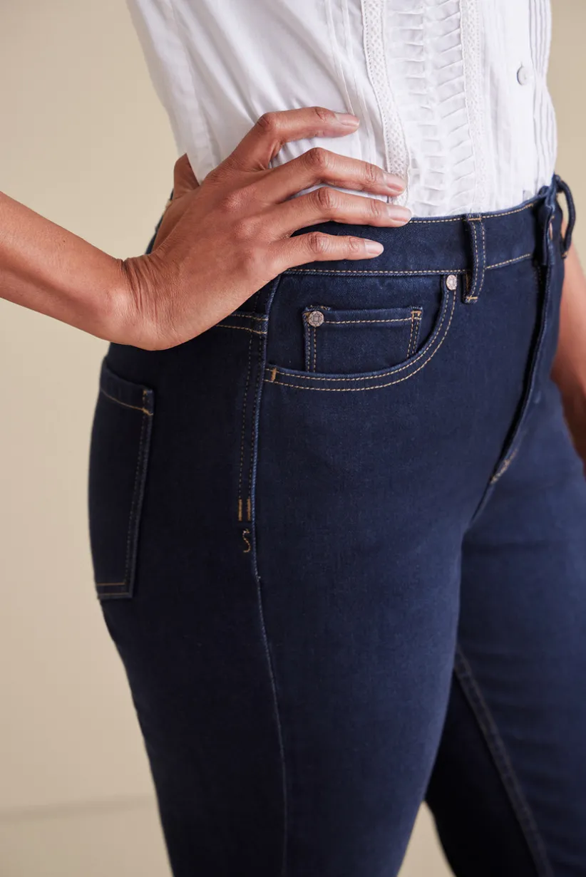 Ultimate Denim Straight Leg Jeans<Soft Surroundings Discount