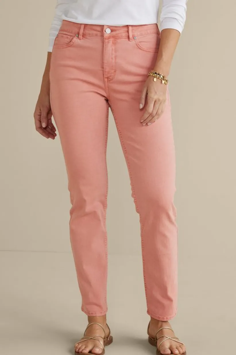 Ultimate Denim Straight Leg Jeans<Soft Surroundings Discount