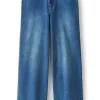 Ultimate Denim Wide Leg Crop Jeans<Soft Surroundings Discount