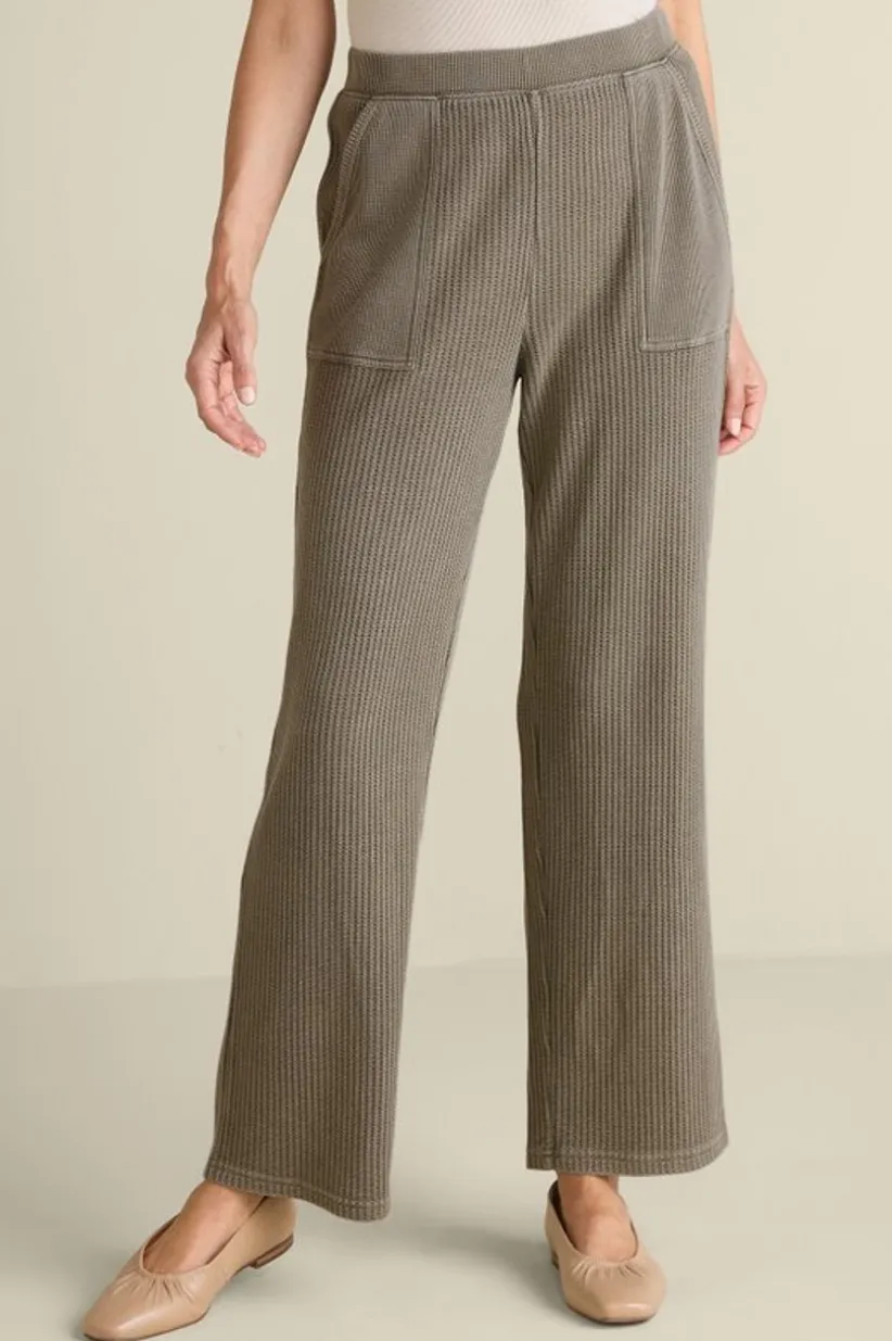 Vala Waffle Pull-On Pants<Soft Surroundings Sale