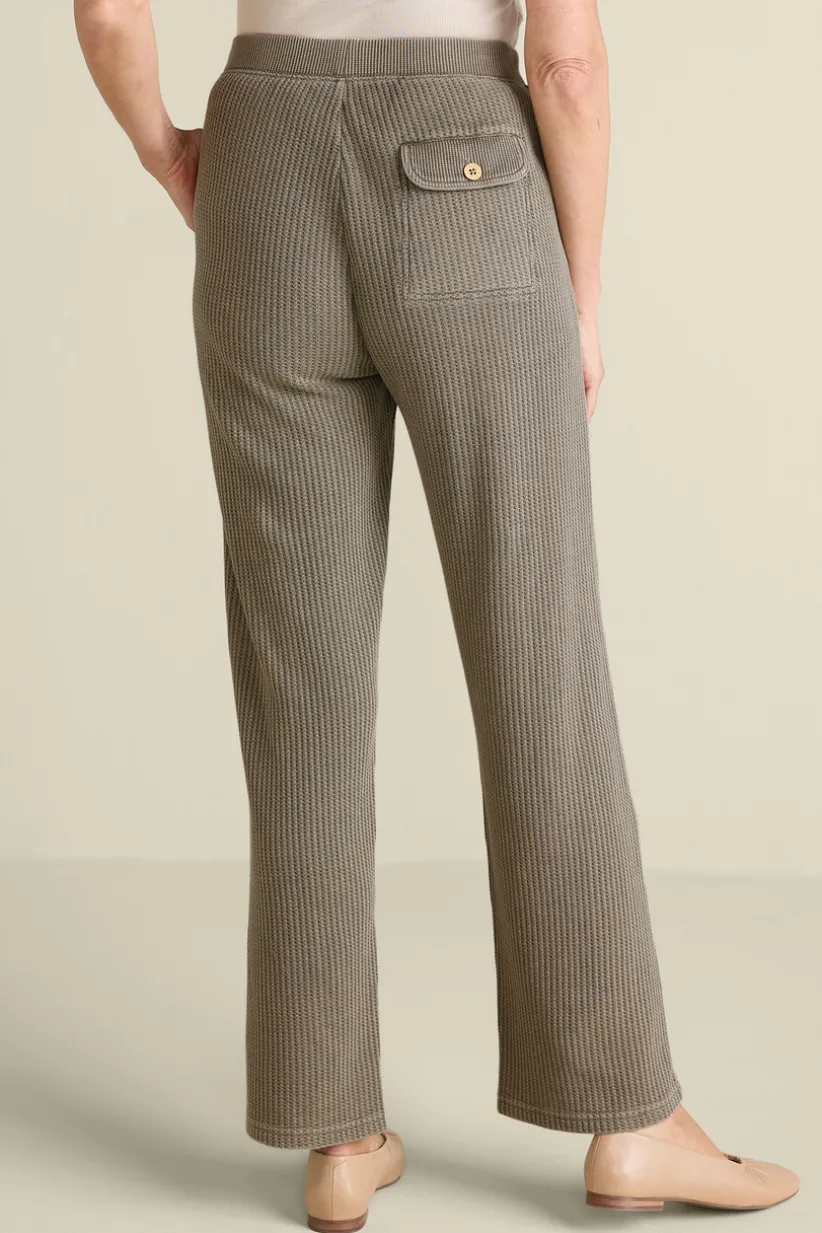 Vala Waffle Pull-On Pants<Soft Surroundings Sale