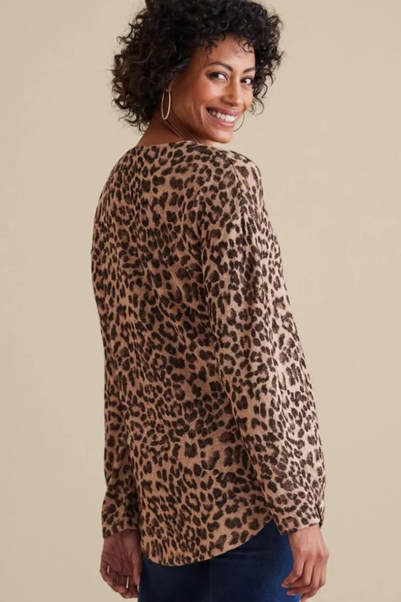 Valentina Zip Sweater<Soft Surroundings Discount