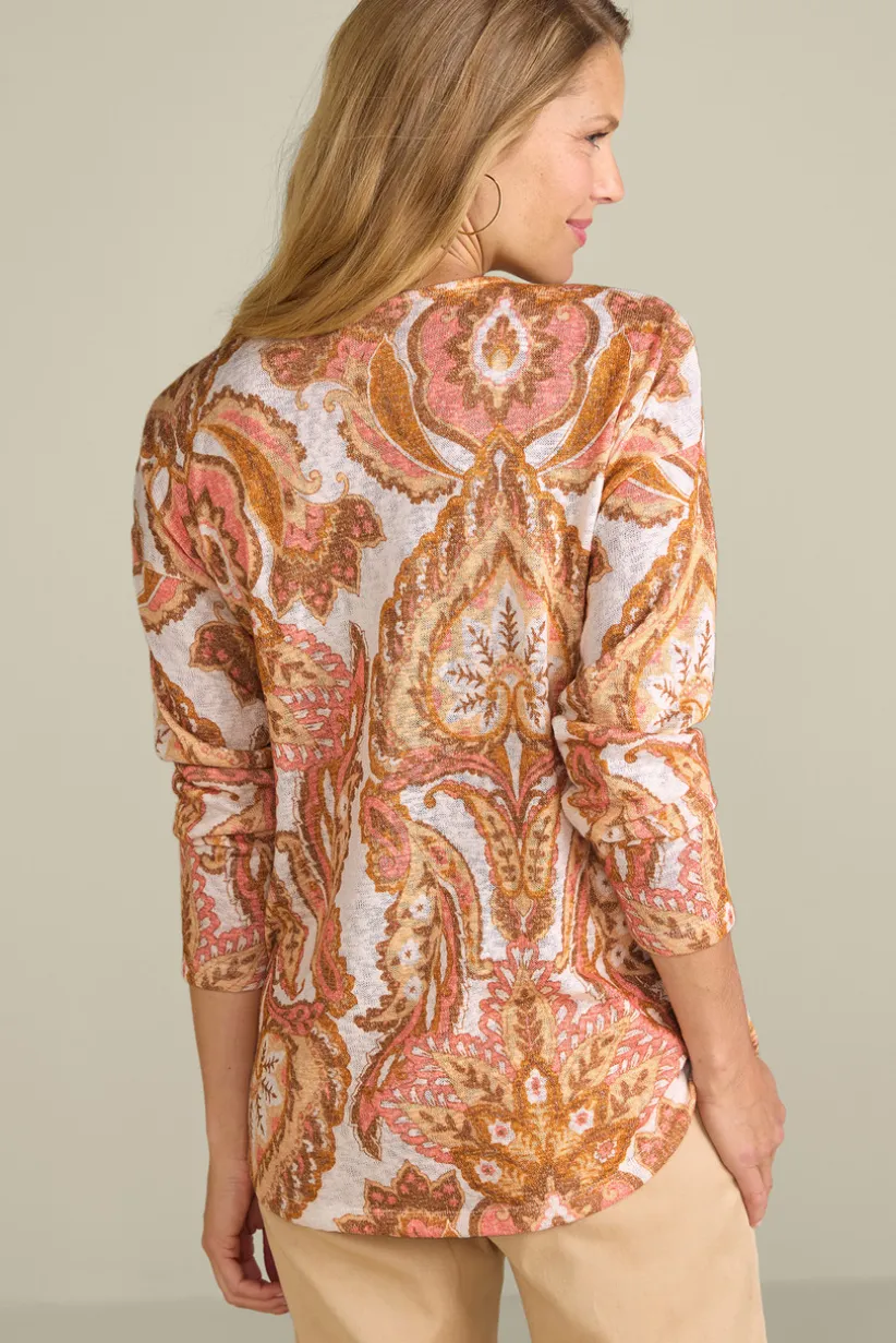 Valentina Zip Sweater<Soft Surroundings Discount