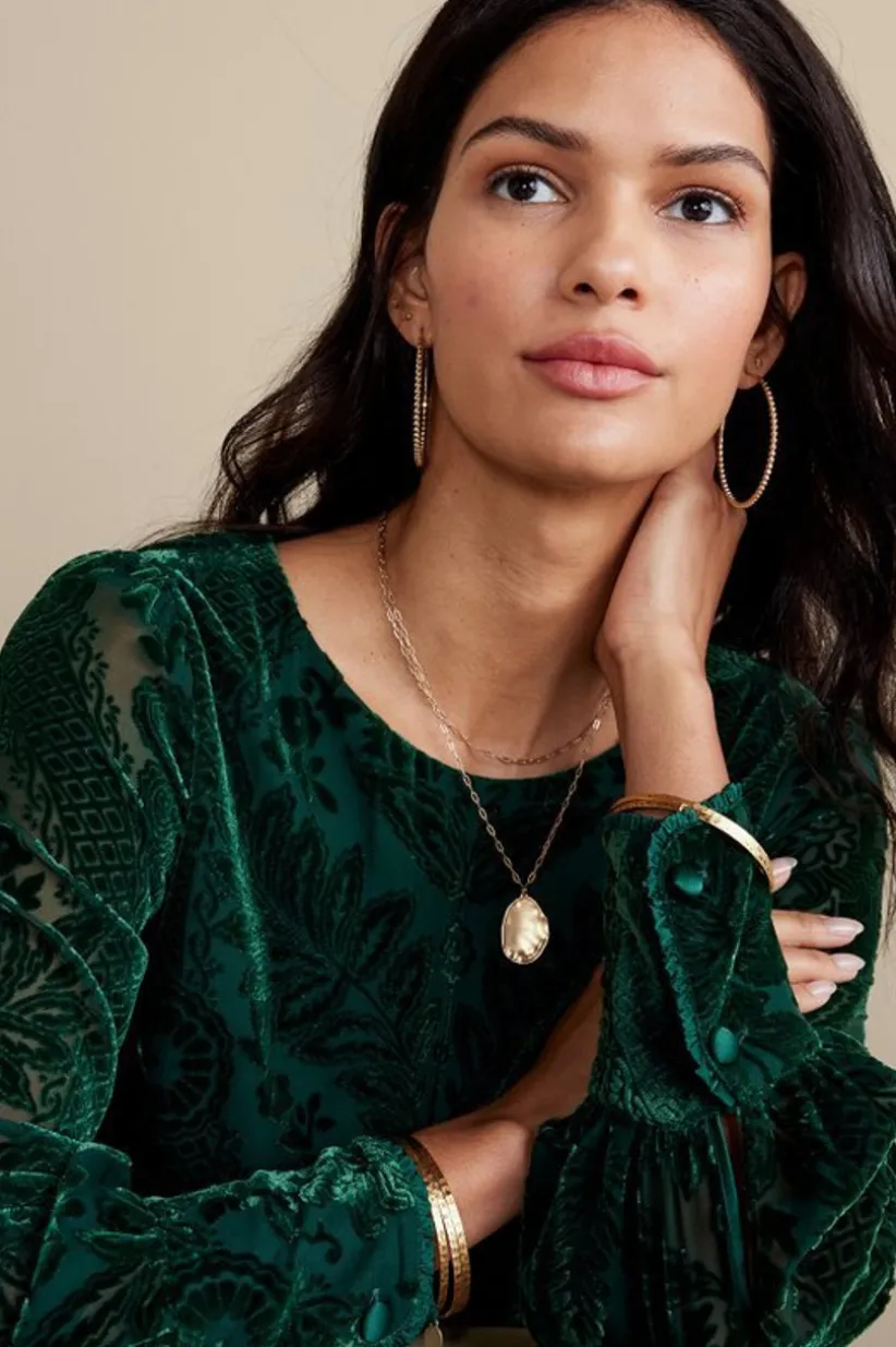 Vanetta Velvet Top<Soft Surroundings Sale