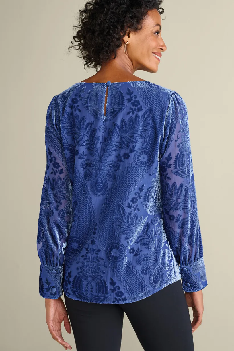 Vanetta Velvet Top<Soft Surroundings Sale