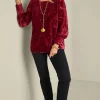 Vanetta Velvet Top<Soft Surroundings Sale