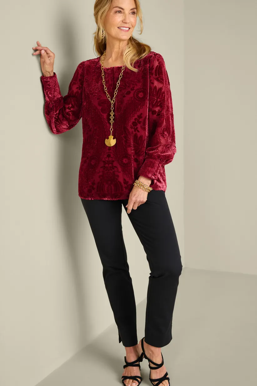 Vanetta Velvet Top<Soft Surroundings Sale