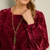 Vanetta Velvet Top<Soft Surroundings Sale