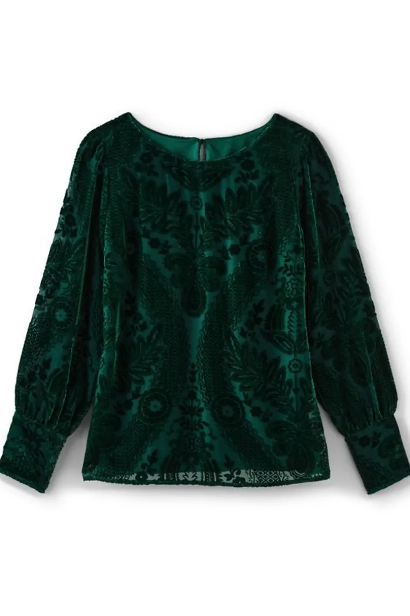 Vanetta Velvet Top<Soft Surroundings Sale