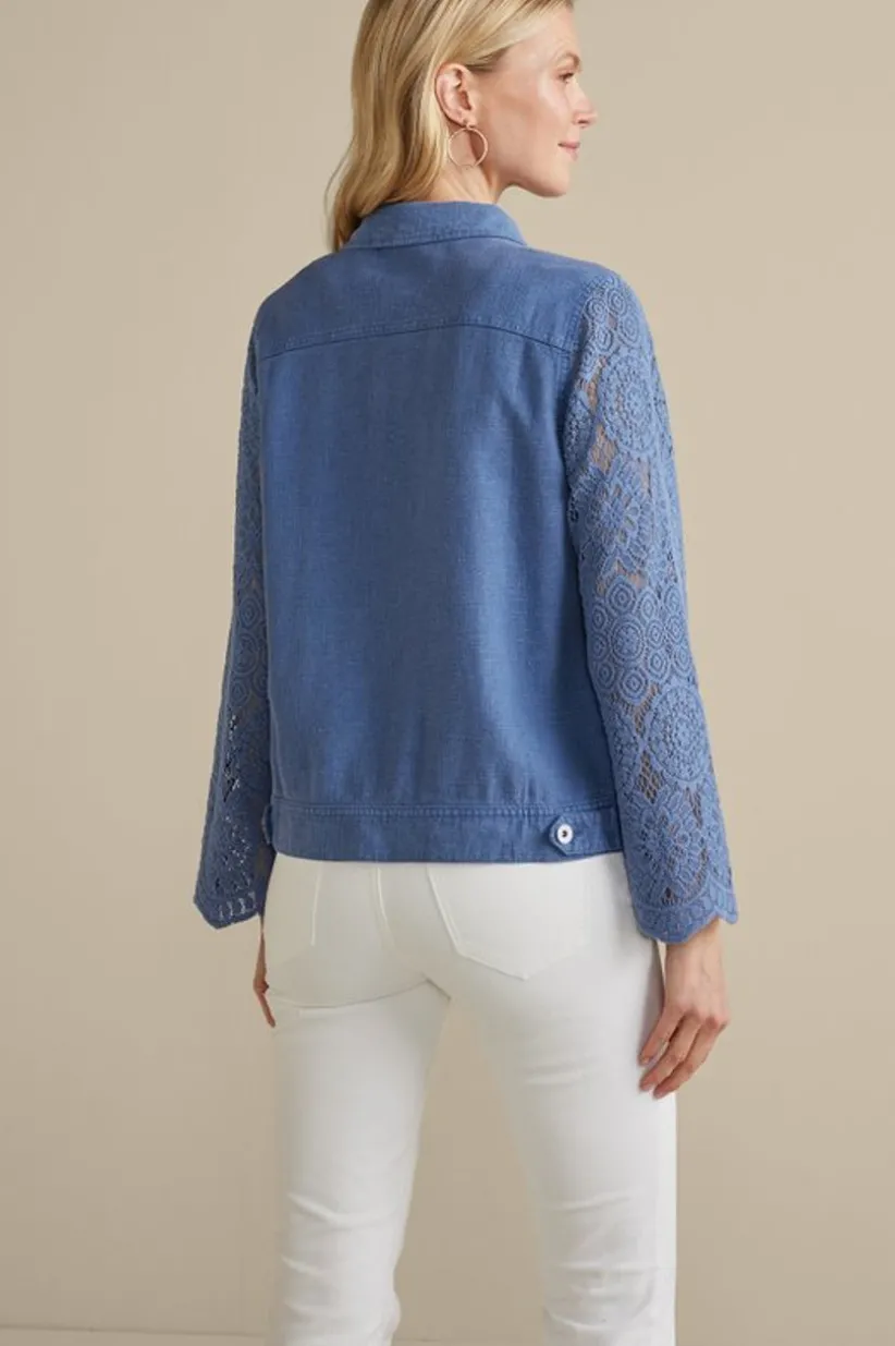 Varese Linen Blend Jacket<Soft Surroundings Best