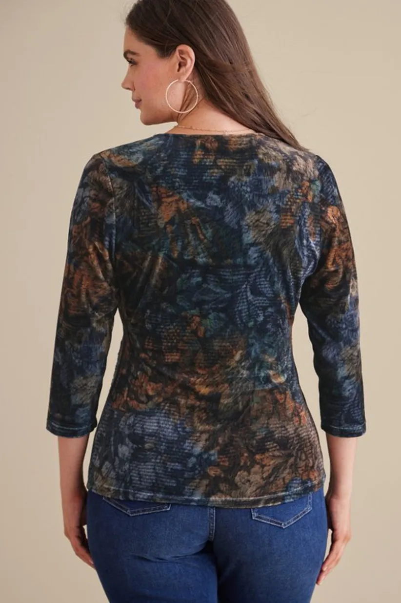 Velvet Alyssa Knit Top<Soft Surroundings Fashion