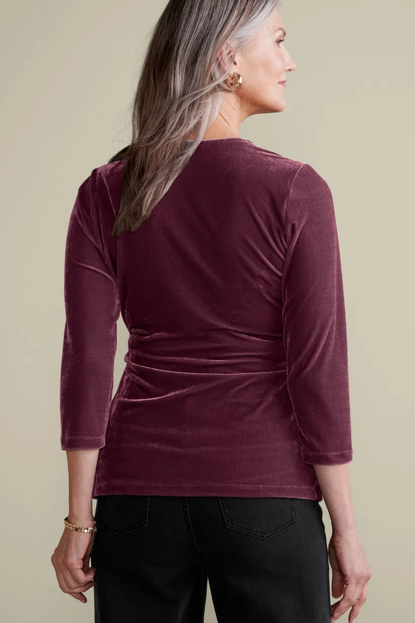 Velvet Alyssa Knit Top<Soft Surroundings Fashion