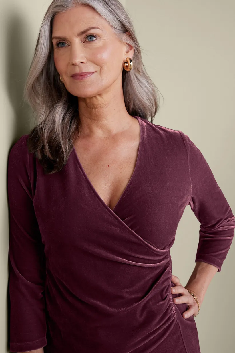 Velvet Alyssa Knit Top<Soft Surroundings Fashion