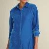 Velvet Boyfriend Tunic Shirt<Soft Surroundings Discount