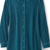 Velvet Boyfriend Tunic Shirt<Soft Surroundings Discount