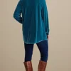 Velvet Boyfriend Tunic Shirt<Soft Surroundings Discount