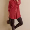 Velvet Boyfriend Tunic Shirt<Soft Surroundings Discount
