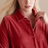 Velvet Boyfriend Tunic Shirt<Soft Surroundings Discount