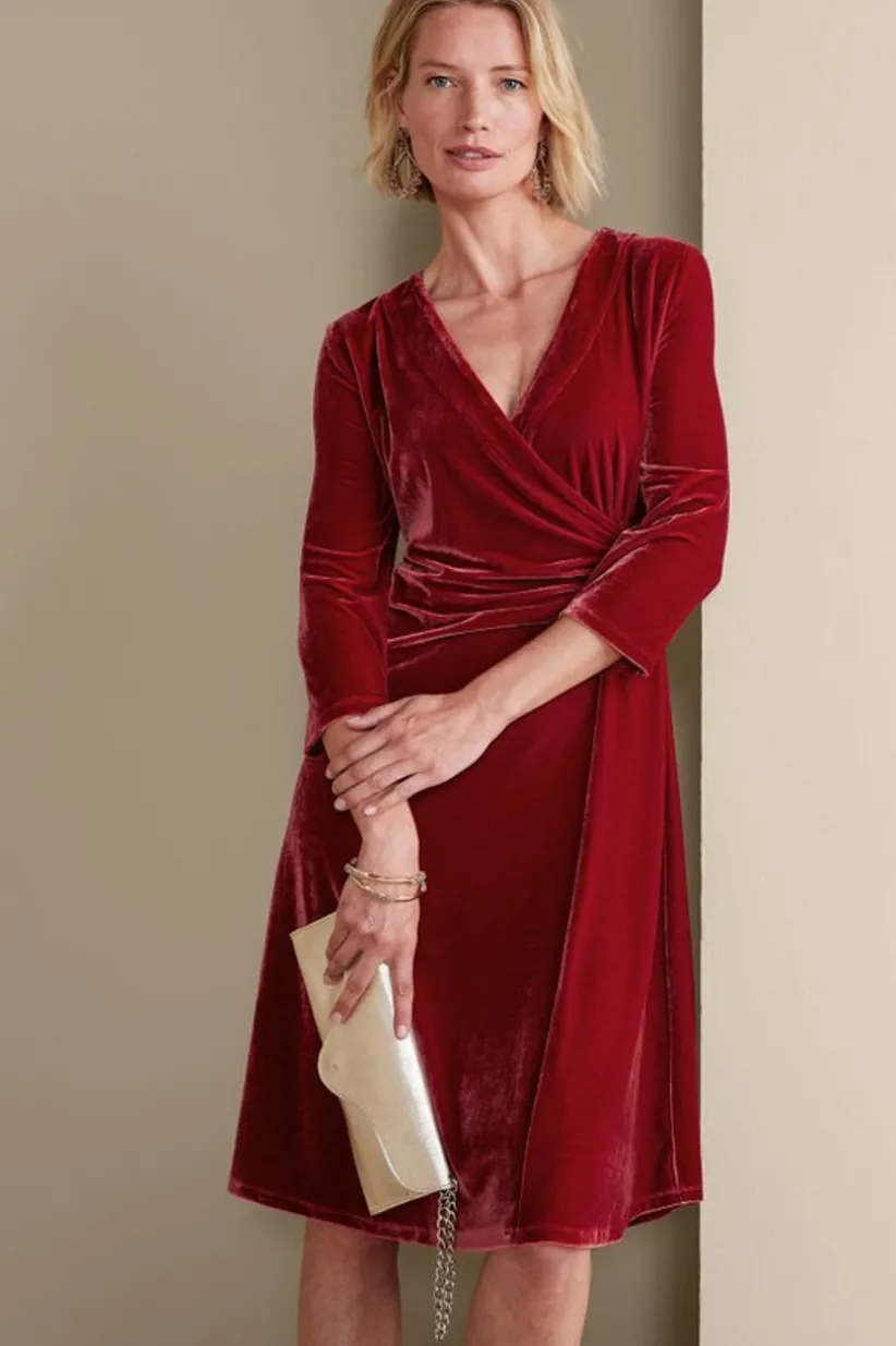 Velvet Hyannis Dress<Soft Surroundings Discount