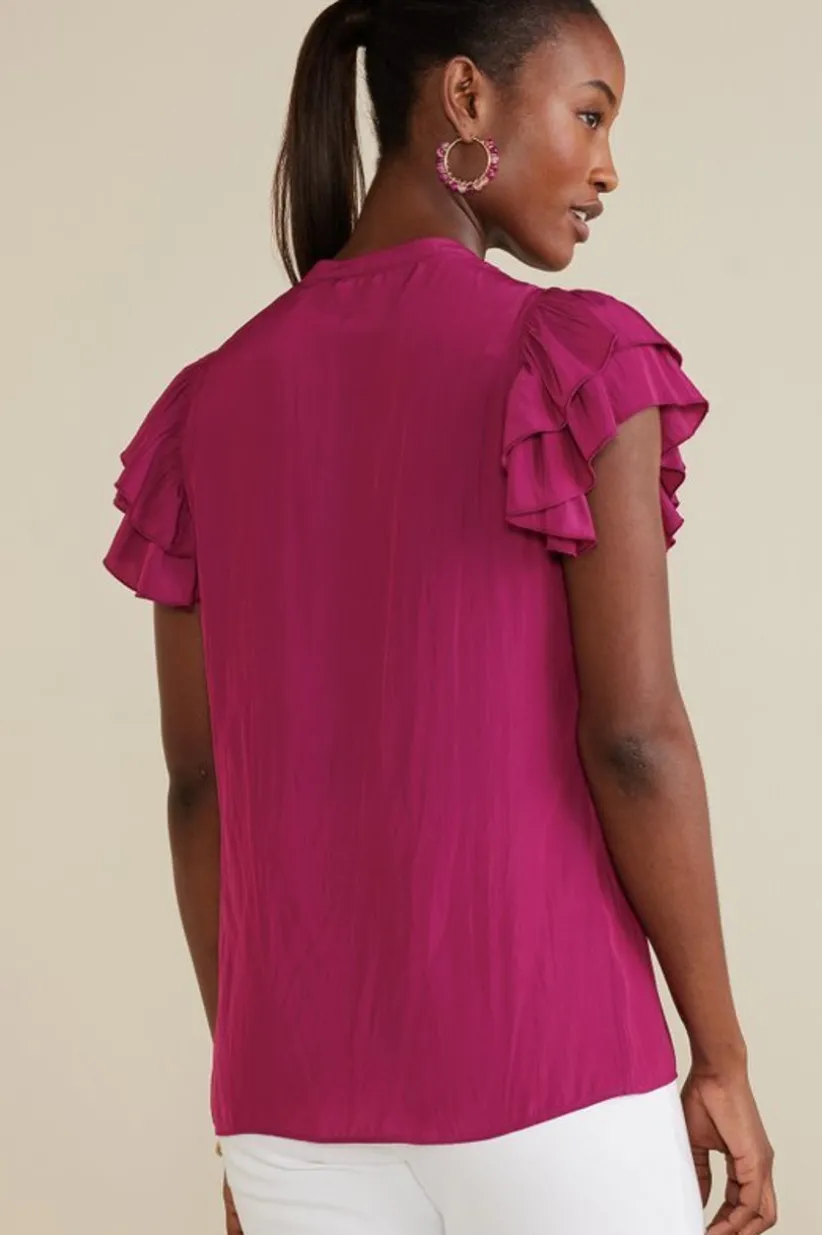 Victoria Ruffle Tunic<Soft Surroundings New