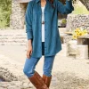 Vida Faux Suede Tunic<Soft Surroundings Outlet