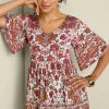 Vina Short Sleeve Tunic<Soft Surroundings Sale