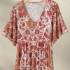 Vina Short Sleeve Tunic<Soft Surroundings Sale