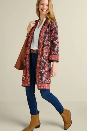 Vitrine Jacquard Cardigan<Soft Surroundings Best