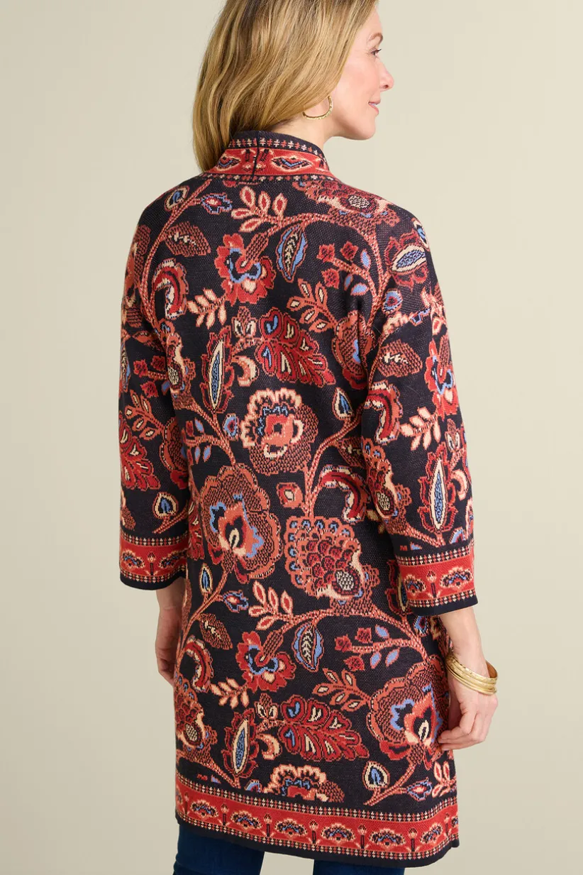 Vitrine Jacquard Cardigan<Soft Surroundings Best