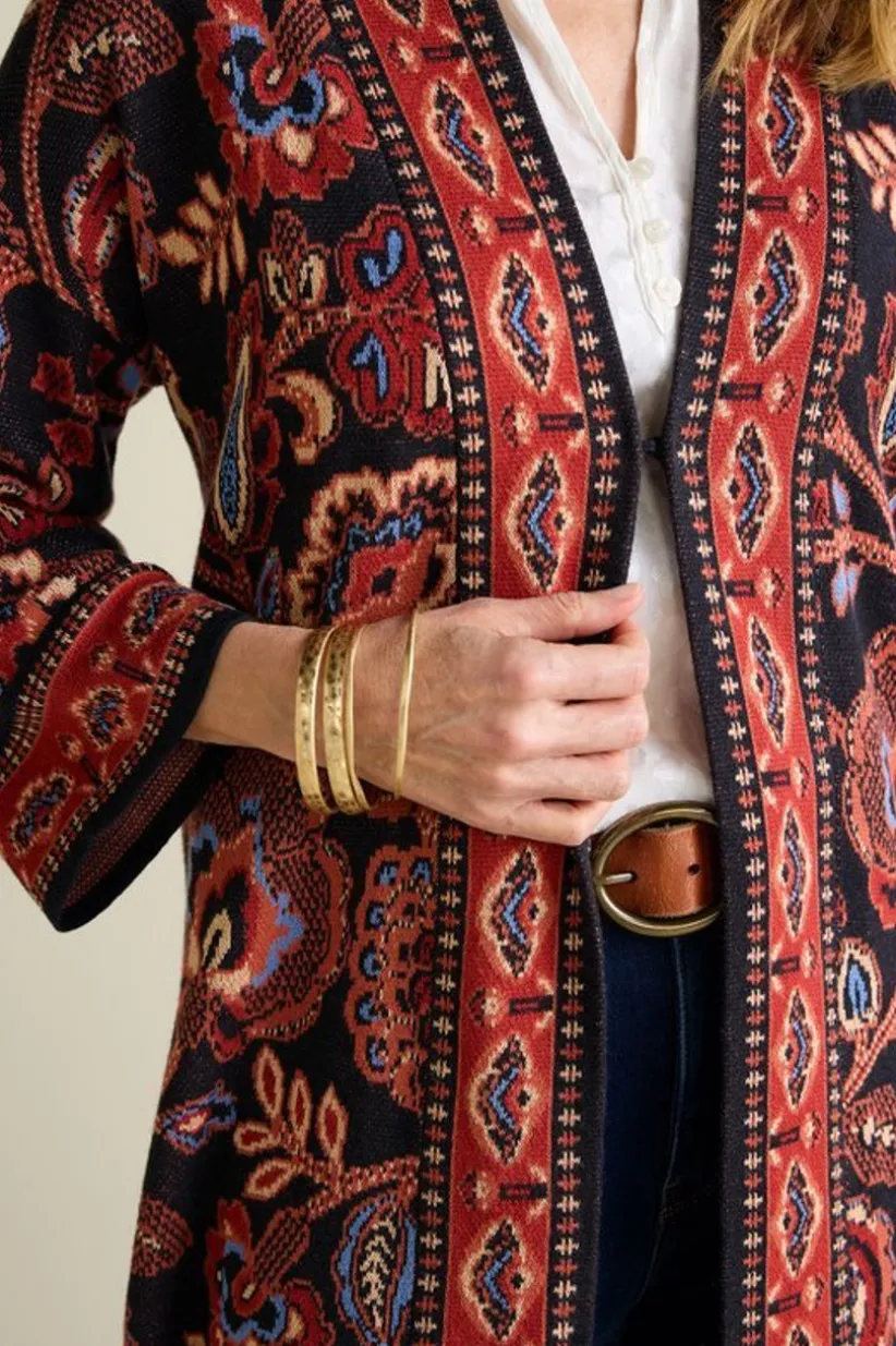 Vitrine Jacquard Cardigan<Soft Surroundings Best