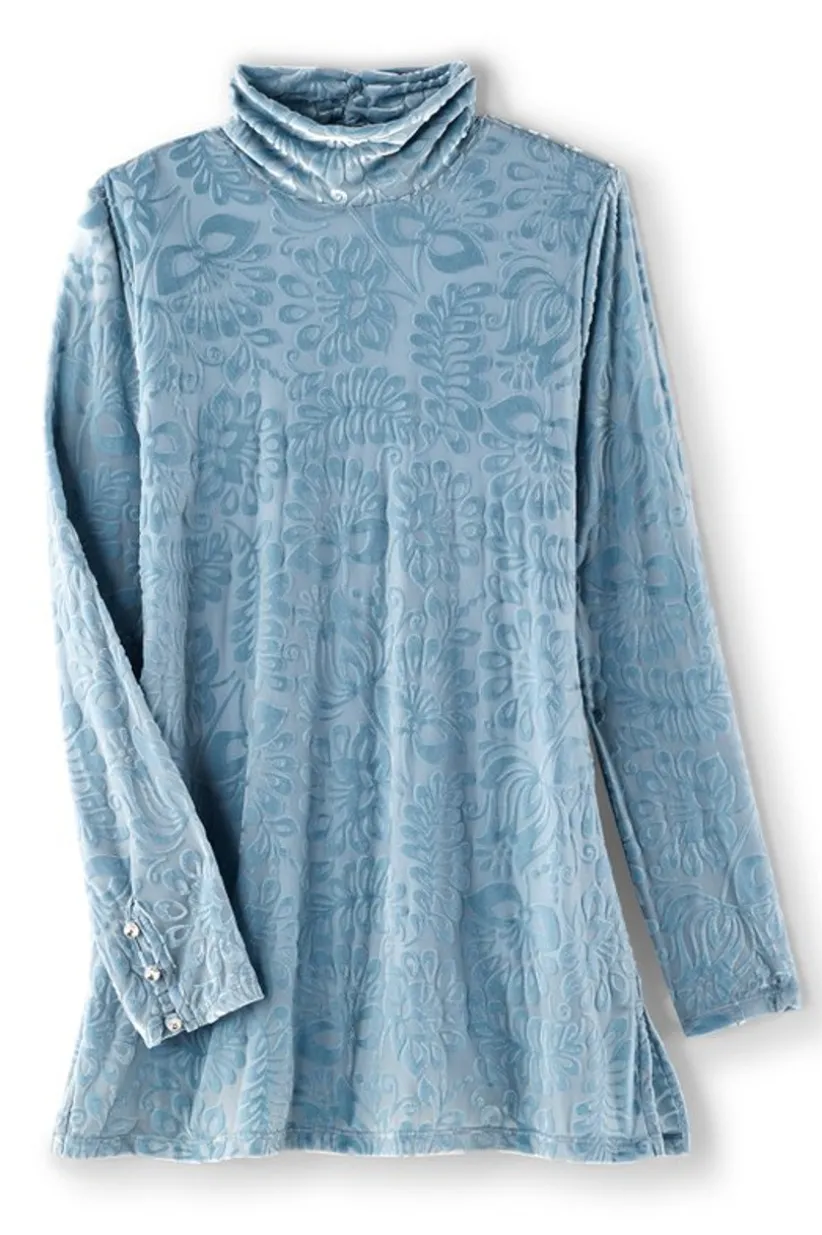 Walden Velvet Turtleneck<Soft Surroundings New