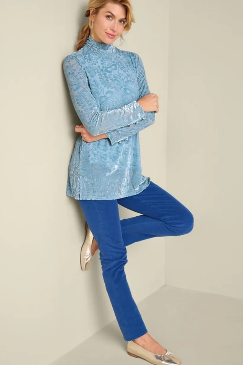 Walden Velvet Turtleneck<Soft Surroundings New