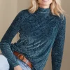 Walden Velvet Turtleneck<Soft Surroundings New