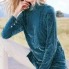 Walden Velvet Turtleneck<Soft Surroundings New