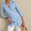 Washed Tencel™ Tunic<Soft Surroundings Fashion