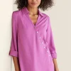 Washed Tencel™ Tunic<Soft Surroundings Fashion