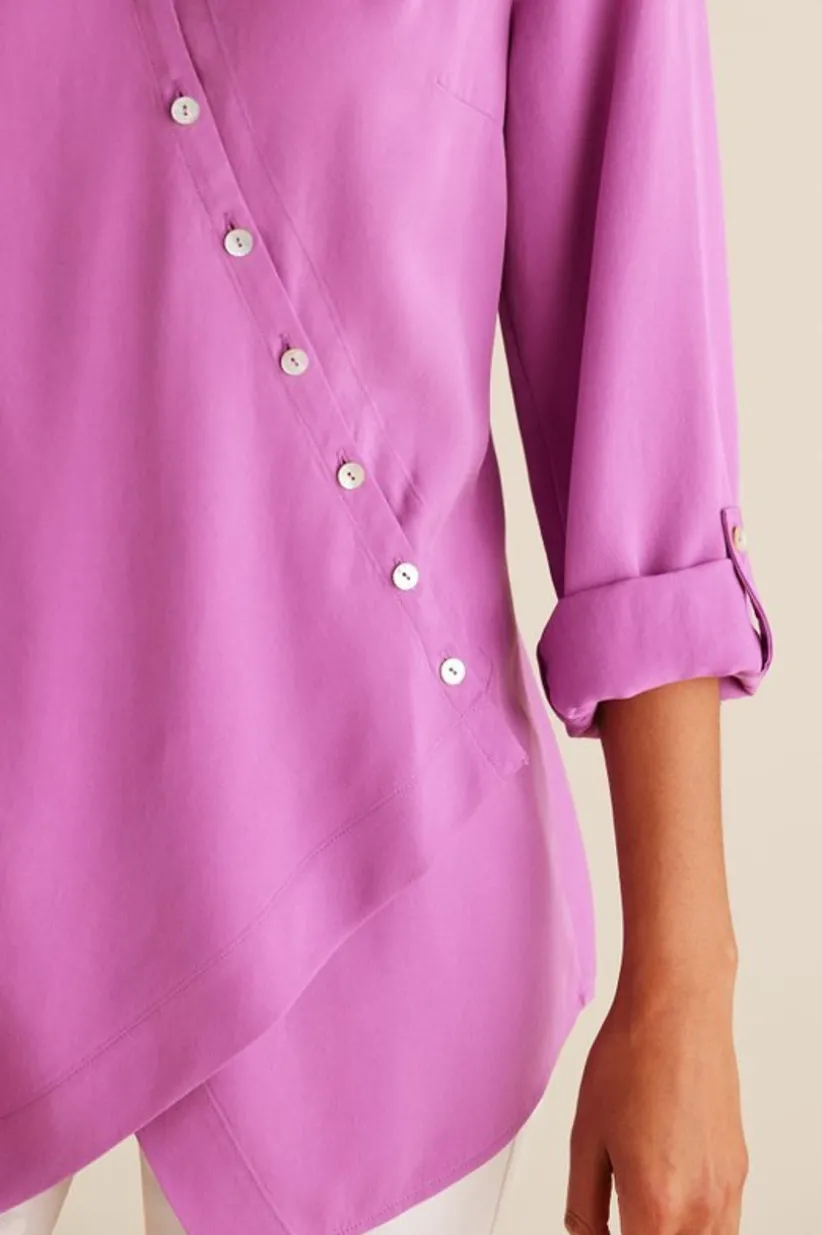 Washed Tencel™ Tunic<Soft Surroundings Fashion