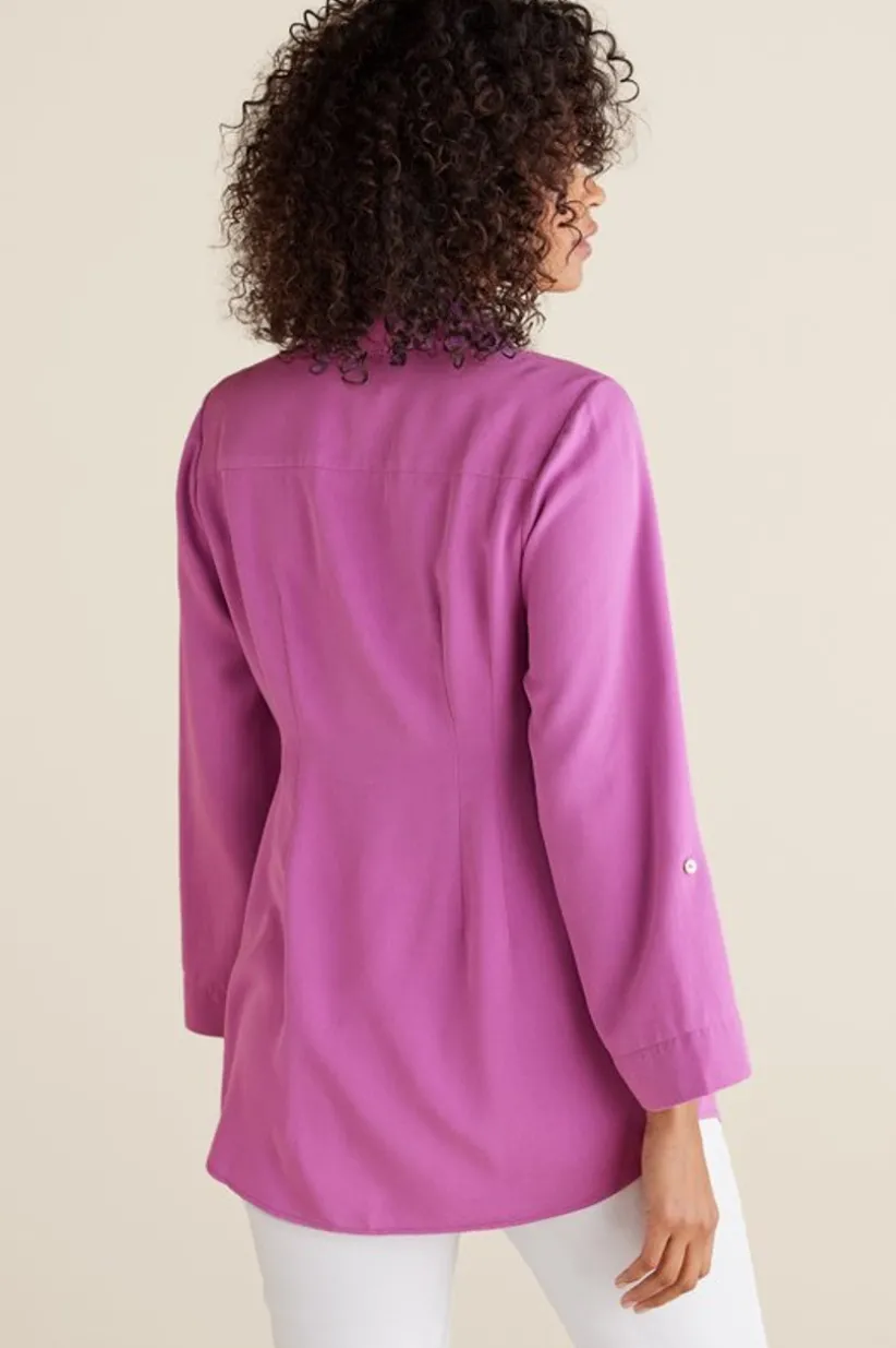 Washed Tencel™ Tunic<Soft Surroundings Fashion