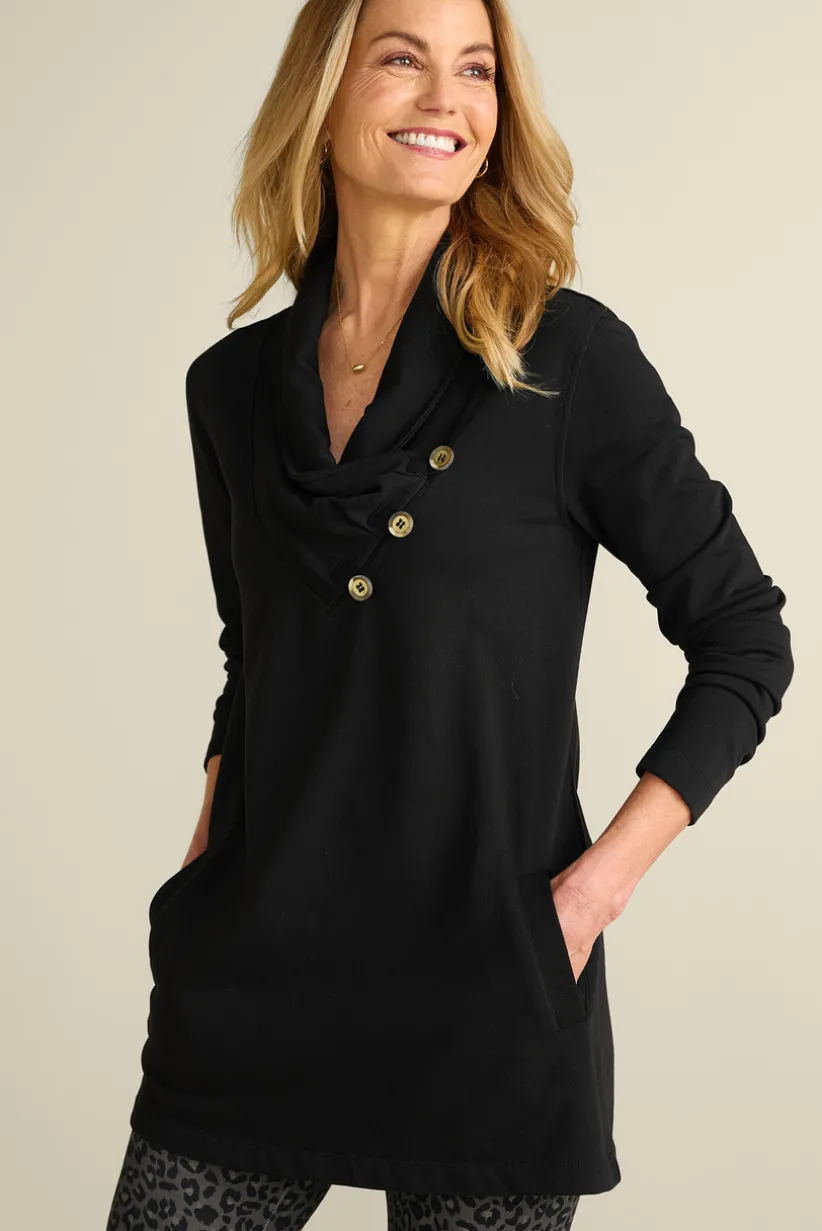 Westminster Tunic Sweatshirt<Soft Surroundings Clearance