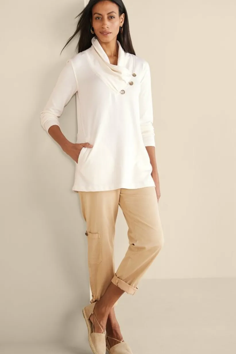 Westminster Tunic Sweatshirt<Soft Surroundings Clearance
