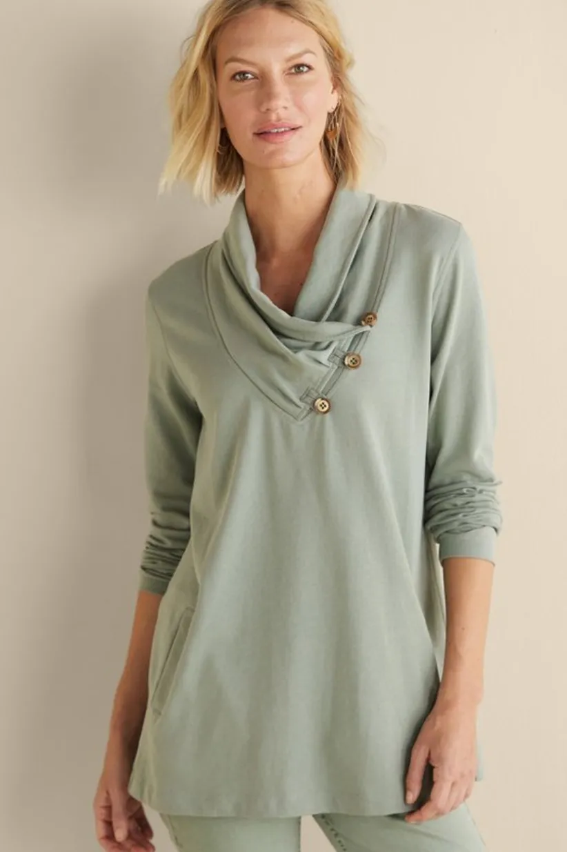 Westminster Tunic Sweatshirt<Soft Surroundings Clearance
