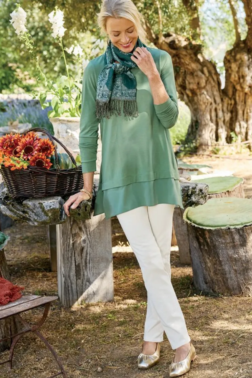 Willa Layered Tunic<Soft Surroundings Fashion
