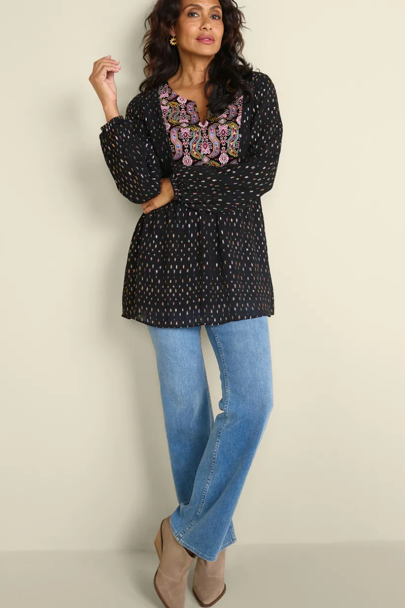 Wynn Shimmer Tunic<Soft Surroundings Sale