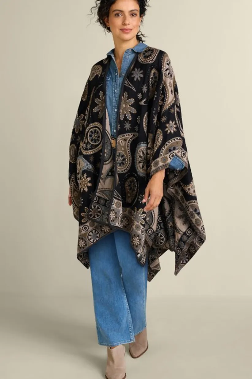 Yasmin Embroidered Wrap<Soft Surroundings Online