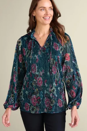 Yvonne Shimmer Top<Soft Surroundings Sale